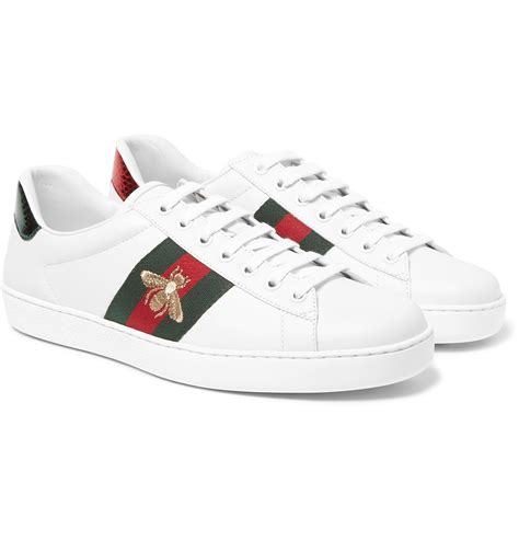 gucci mens sneakers white|farfetch gucci sneakers men.